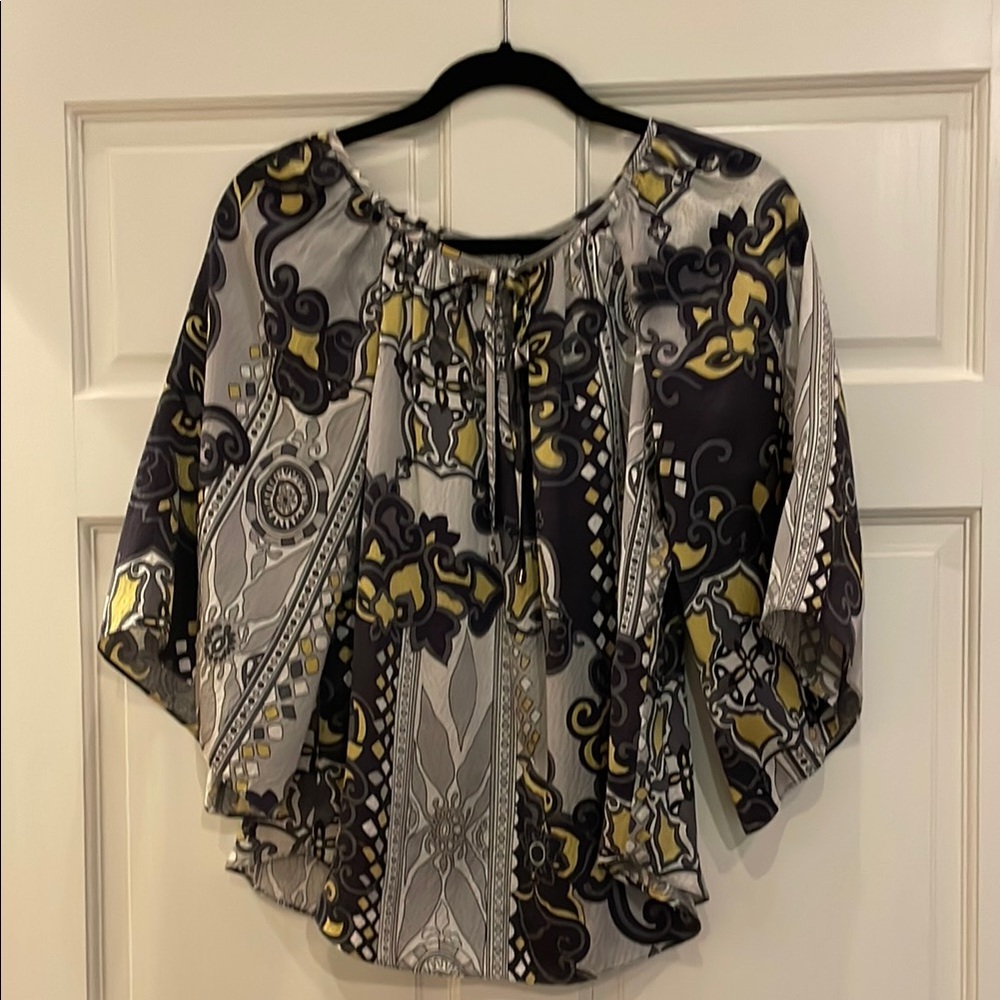 Alice and Trixie silk blouse. Size small.